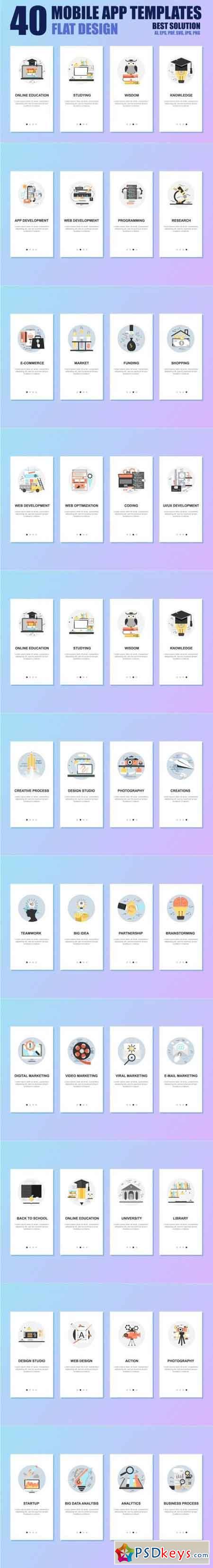 Mobile App Templates