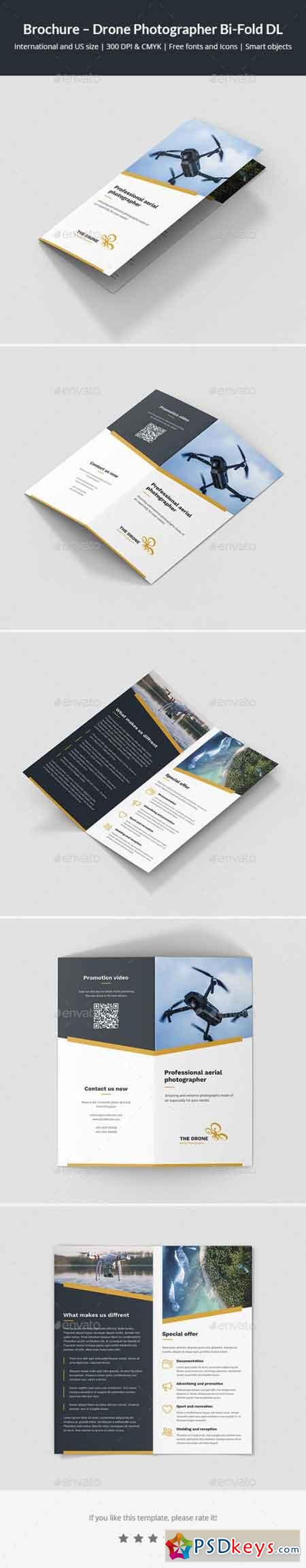 Brochure – Drone Photographer Bi-Fold DL 21805796