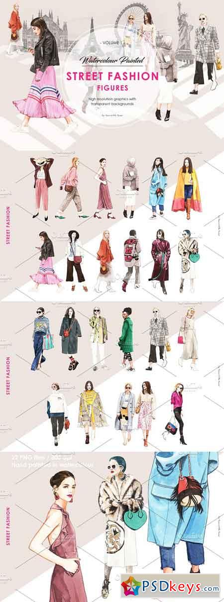 Street Fashion Illustrations 2444525