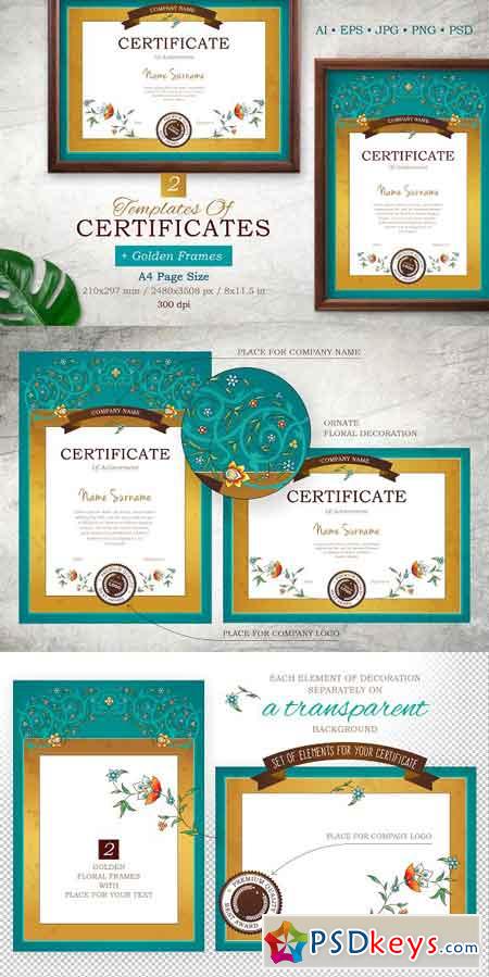 Templates Of Certificate&Frame Vol 3 2478235
