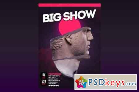 Big Show Music Flyer Poster
