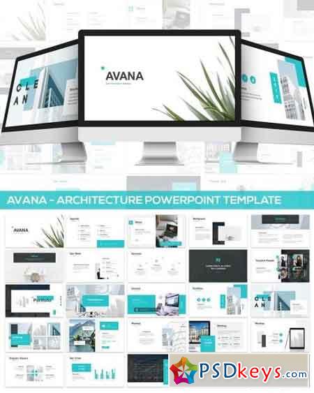 Avana - Architecture Google Slides Template