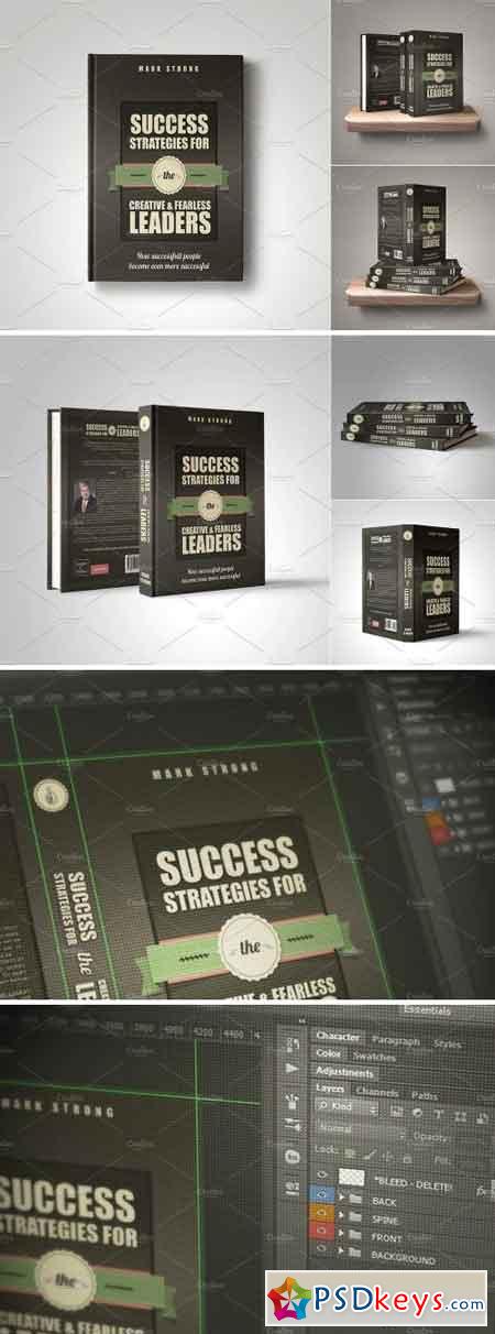 Customizable Book Cover Template 19 233701