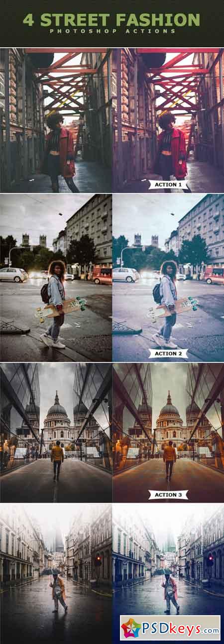 Street Fashion Photoshop Actions 21868192