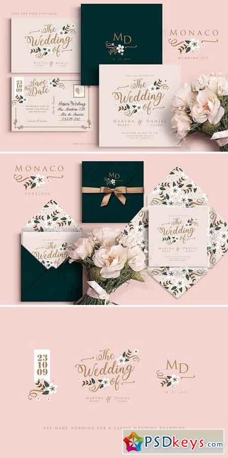 Monaco Wedding Set 2458874