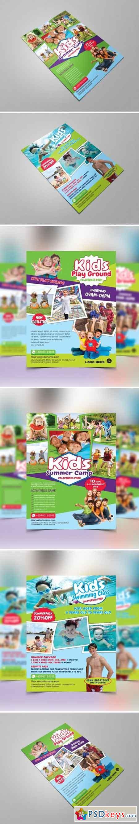 Kids Activities Flyer Template 2495785