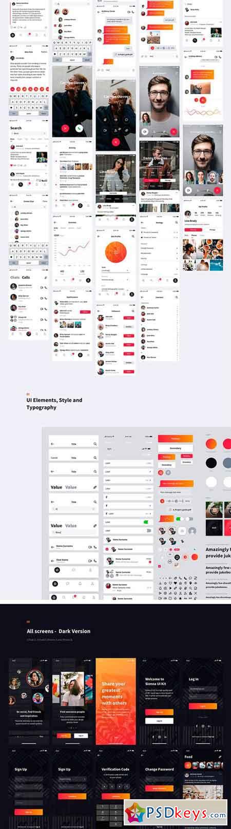 Sienna iOS UI Kit 2482078