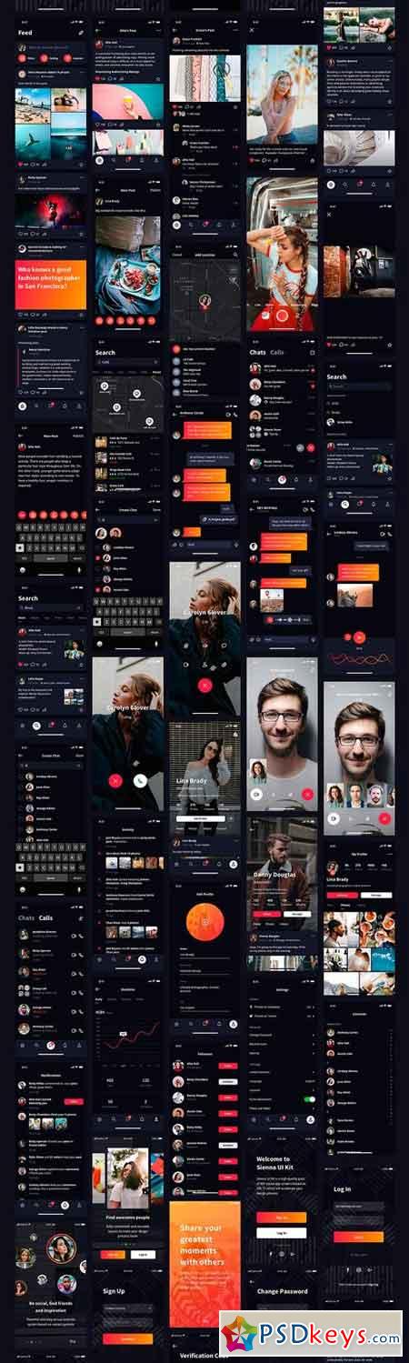 Sienna iOS UI Kit 2482078