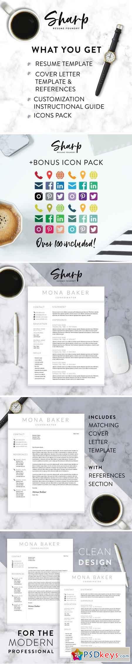 Modern Resume Template for Word 2160643