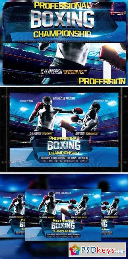 Boxing Flyer 1601700