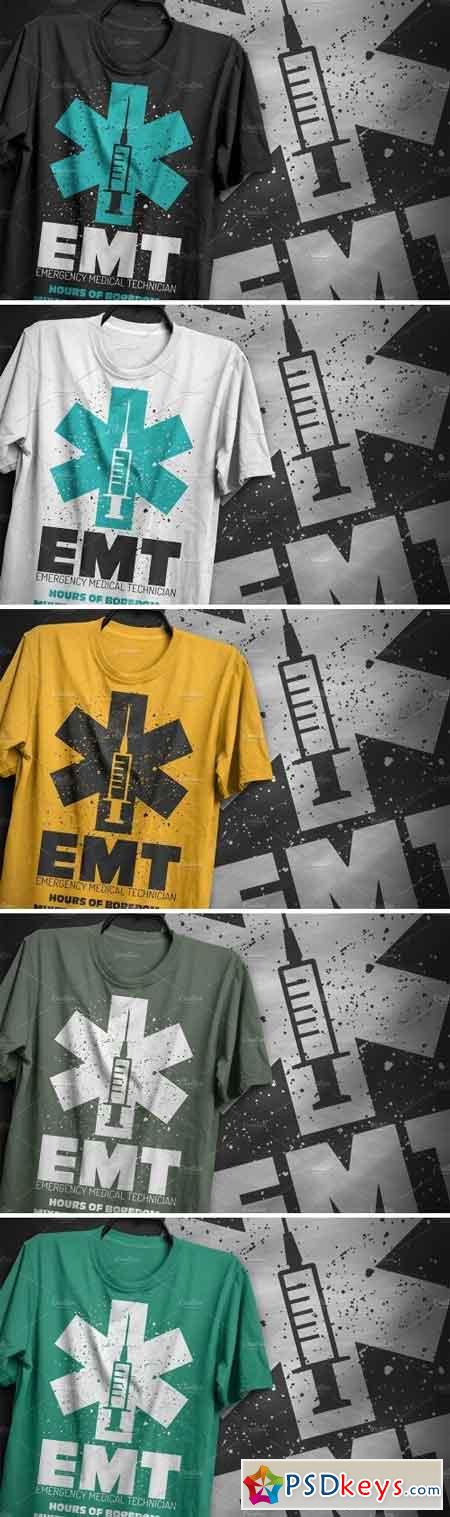 EMT - T-Shirt Design 2143608