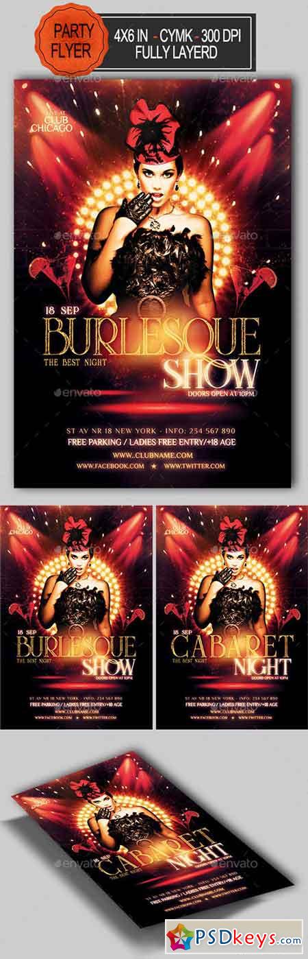 Burlesque Flyer 21965790