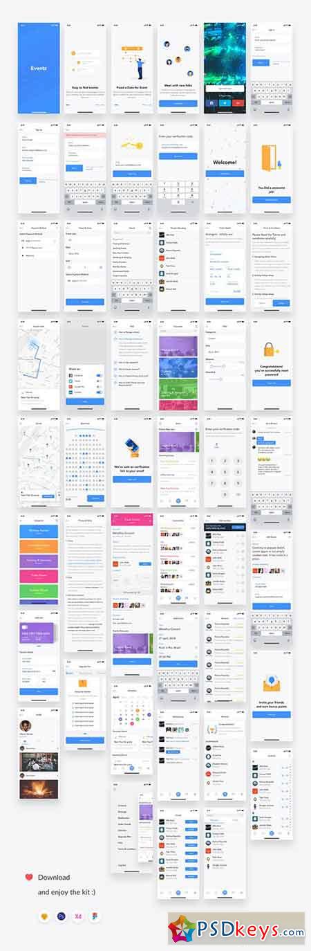 Eventz iOS UI Kit
