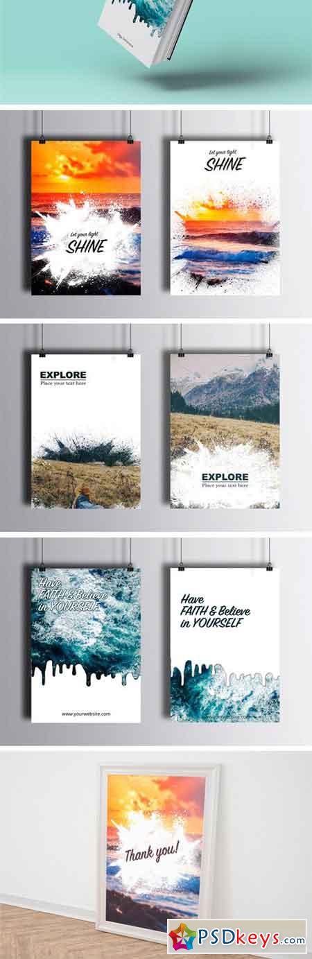 100% Editable Poster Templates 2394495