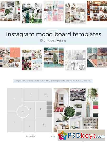 Instagram Mood Board Templates 2126815