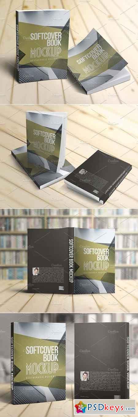 Softcover Book Mockups 1590574