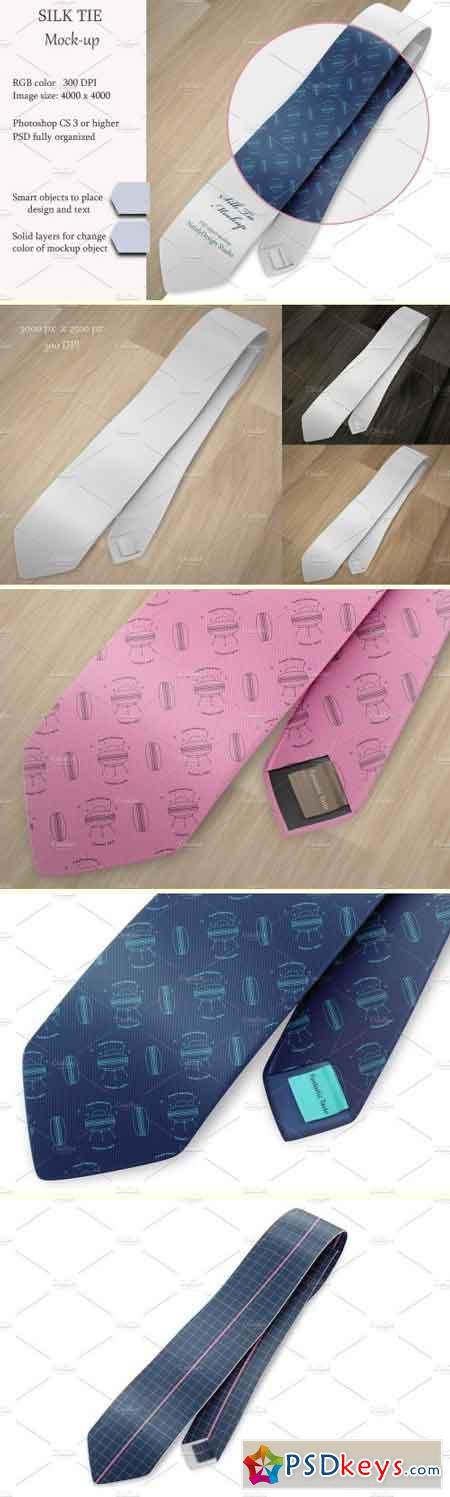 Silk tie Mockup Product mockup 2499843