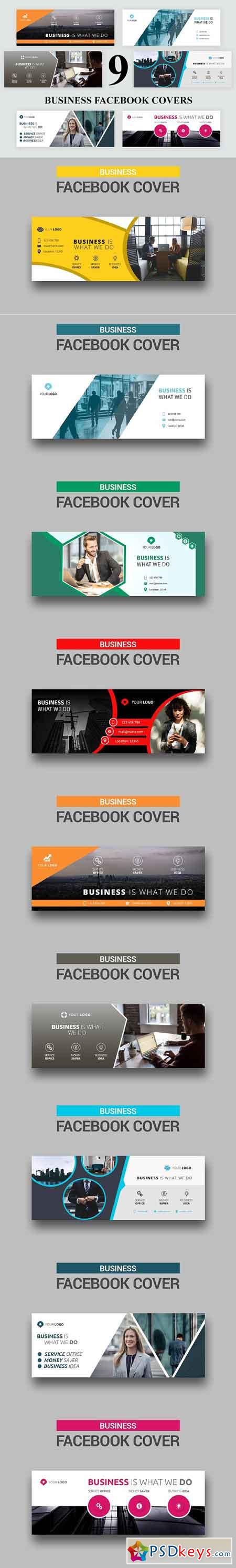 9 Business Facebook Covers 2579836