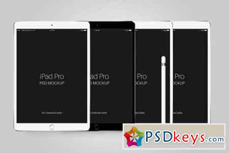 iPad Pro PSD Mockup