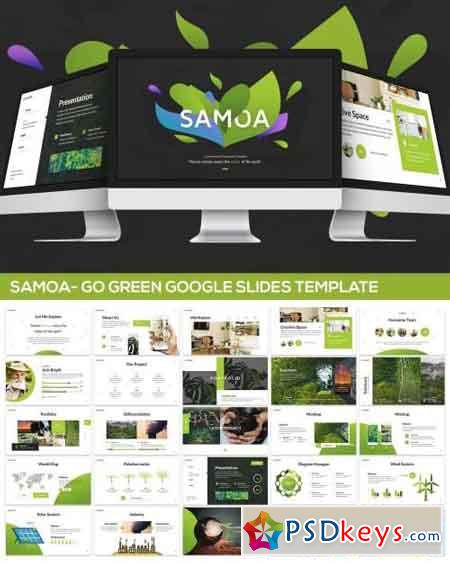 Samoa - Go Green Campaign Google Slides Template
