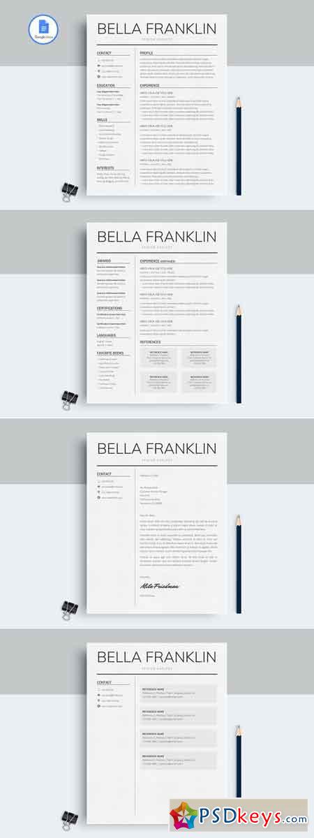 editable google docs resume template