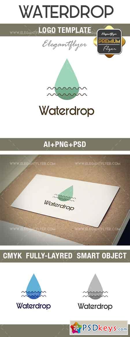 Waterdrop – Premium Logo Template 2
