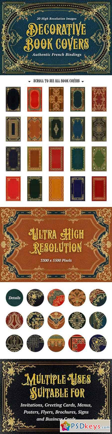20 Decorative Book Covers 1088160