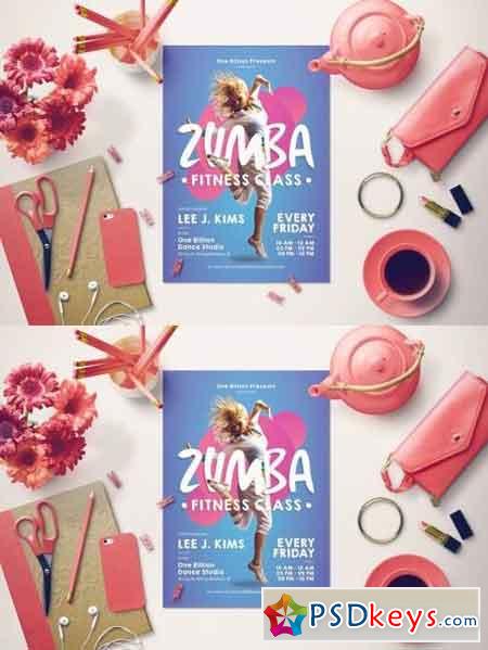 Zumba Fitness Flyer