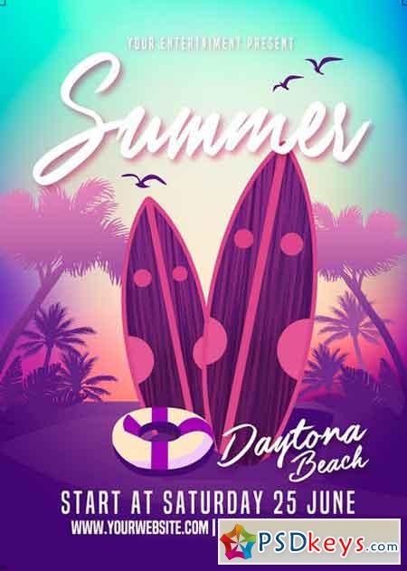 Summer Time Beach Flyer 2516531
