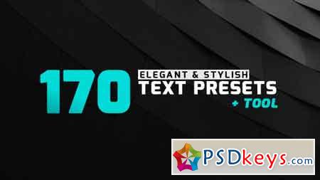 170 Elegant & Stylish Text Presets 20025123