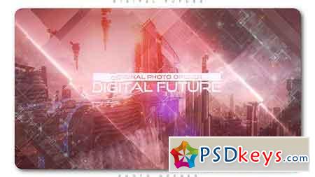 Digital Future Photo Opener After Effects Template 21223264