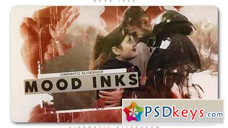 Mood Inks Cinematic Slideshow After Effects Template 21266771