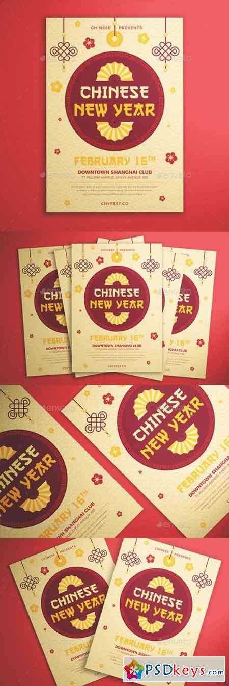 Chinese New Year Flyer 21414738