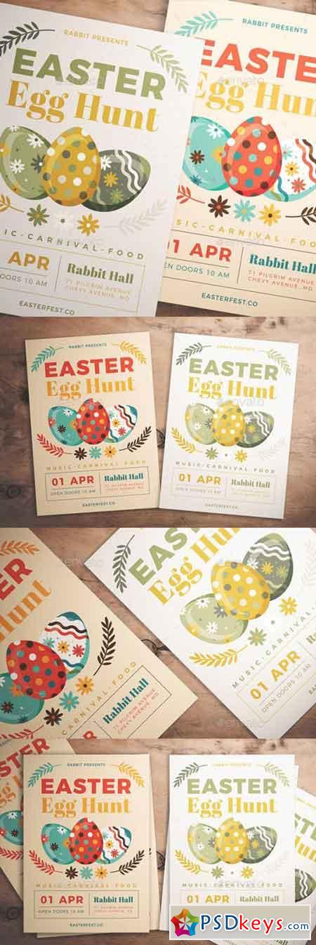 Easter Egg Hunt Flyer 21457391