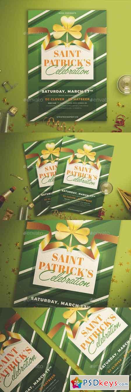 St. Patrick's Day Celebration Flyer 21467358