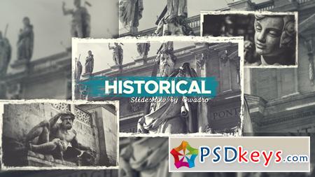 Historical Vintage Documentary Slideshow After Effects Template 21783704