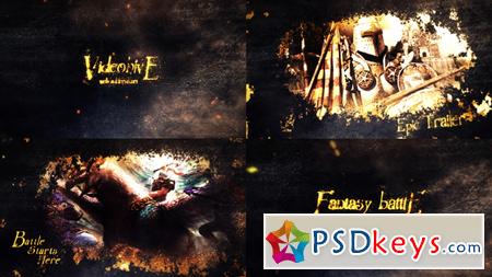 Fantasy Epic Battle Intro After Effects Template 21950550