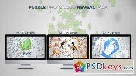 Puzzle Photo Logo Reveal Pack After Effects Template 20946617