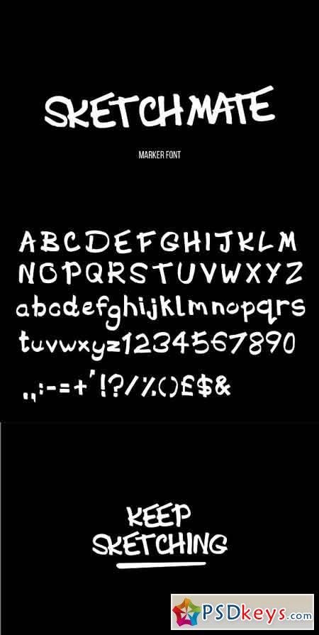 Sketchmate Typeface 2580667
