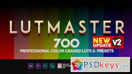 LUTMASTER - v2.0 (Last Update 2 May 18) After Effects Template 21633999