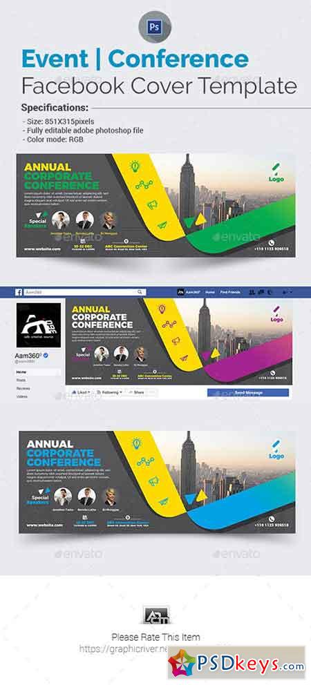 Annual Event Conference Facebook Cover 22063107