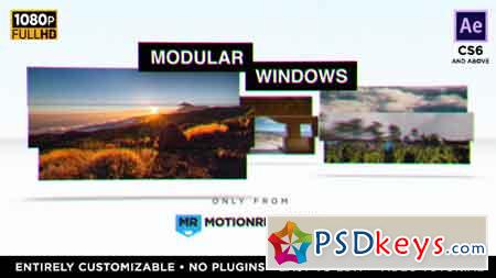 Modular Windows Slideshow Presentation After Effects Template 19758265