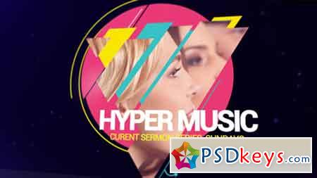 Hyper Music Festival After Effects Template 9083605