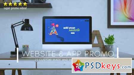 Website and App Promo After Effects Template 20789107