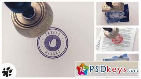 Logo Stamp (3 versions) After Effects Template 17921658