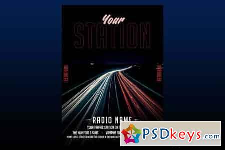 Your Station Flyer Poster