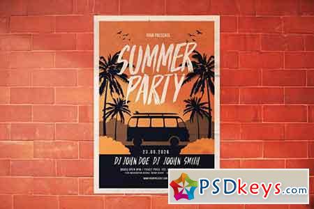 Summer Party Flyer 5