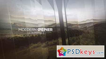 Modern Opener - Slideshow II After Effects Template 19115070