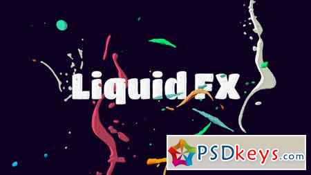 Liquid FX Animation Pack After Effects Template 12423433