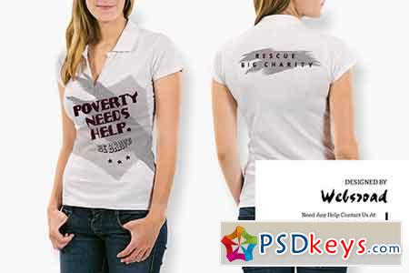 Charity T-shirt Design Template